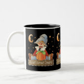 Ernteträume Scarecrow Fall Kaffee Tasse (Links)