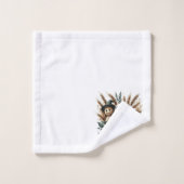 Ernteunternehmen - Laternenfeuer & Herbstgeist Badhandtuch Set (Waschlappen)