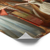 Ernteunterricht von Frau De Genlis Poster (Ecke)