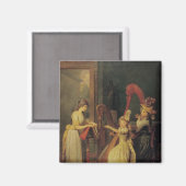 Ernteunterricht von Madame de Genlis Magnet (Vorderseite/Rückseite)