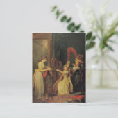 Ernteunterricht von Madame de Genlis Postkarte (Stehend Vorderseite)