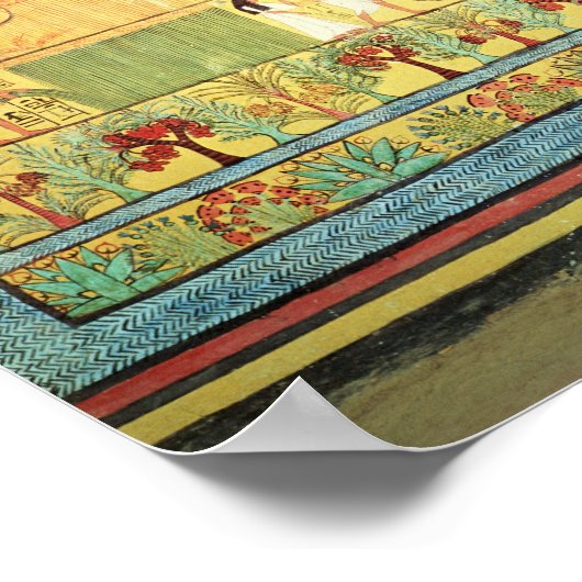 Erntezeit an der Ostmauer Poster (Ecke)