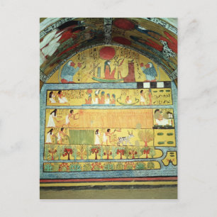 Erntezeit an der Ostmauer Postkarte