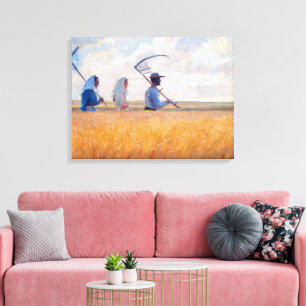 Erntezeit   Anna Ancher   Leinwanddruck