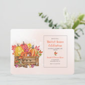 Erntezeit Einladung (Stehend Vorderseite)