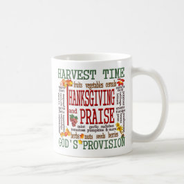 Erntezeit Erntedank Kaffeetasse