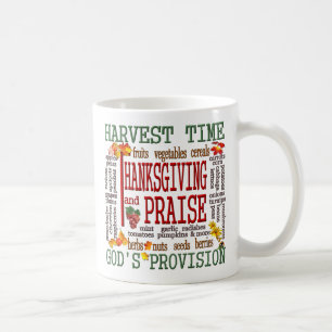 Erntezeit Erntedank Kaffeetasse