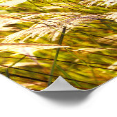 Erntezeit Gedicht Poster (Ecke)