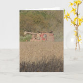 Erntezeit kombinieren Sojabohnenfeld Karte (Gelbe Blume)