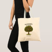Erntezeit kommt Tasche | Text/Name hinzufügen (Vorderseite (Produkt))