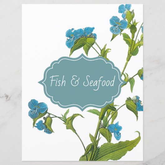 Erntezweig der botanischen Commelina (Rückseite)