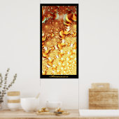 Ernüchterung Poster (Küche)