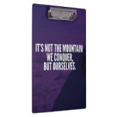 Eroberberg - Motivierend Klemmbrett (Rechts)