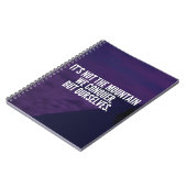 Eroberberg - Motivierend Notizblock (Linke Seite)