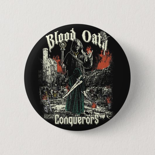 Eroberer - Retro MetalCore Streetwear Button (Vorderseite)