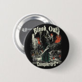 Eroberer - Retro MetalCore Streetwear Button (Vorne & Hinten)