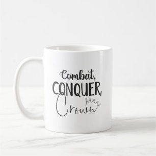 Erobern, Kronen - Gymnastik Erfolg Motivierend Kaffeetasse