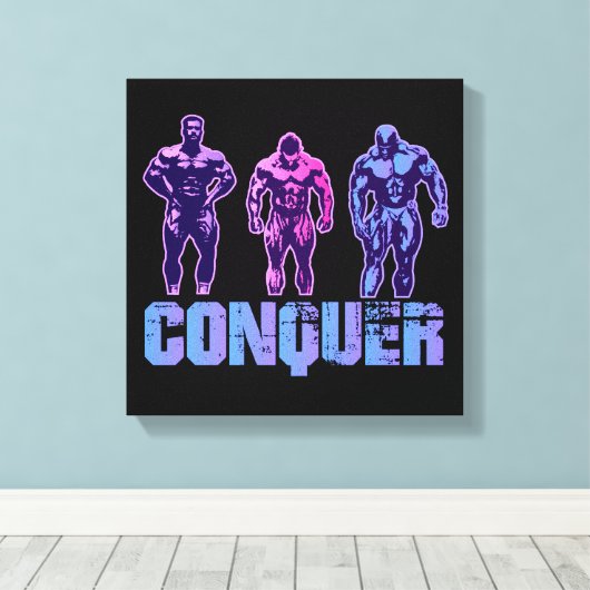 erobern leinwanddruck (Insitu (Holzboden))