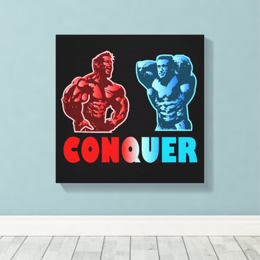 erobern leinwanddruck (Insitu (Holzboden))