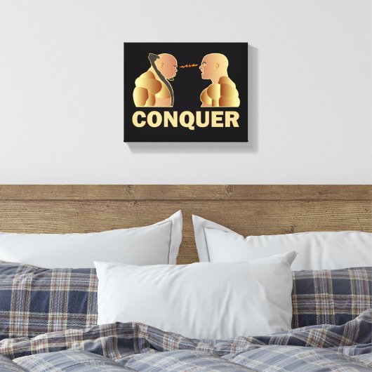 erobern leinwanddruck (Insitu (Schlafzimmer))