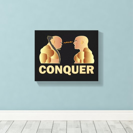 erobern leinwanddruck (Insitu (Holzboden))