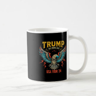 Erobern Sie Amerika zurück Trump Cowboy Rodeo Wahl Kaffeetasse