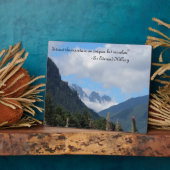 Erobern Sie den Berg Fotoplatte (Seite)