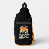 Erobern Sie den Großen Berg Crossbody Bag (Vorderseite)