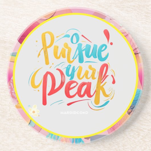 "Erobern Sie die Kluft" Getränkeuntersetzer (Vorne)