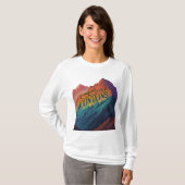 Erobern Sie Ihre Berge T-Shirt (Vorne ganz)