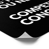 Erobern Sie selbst - Motivierend Poster (Ecke)