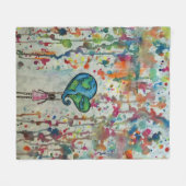 Eroberung der Chaos-Liebe-Fleece-Decke Fleecedecke (Vorderseite (Horizontal))