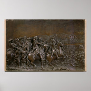Eroberung der Franche-Comte im Jahre 1674, c.1686 Poster