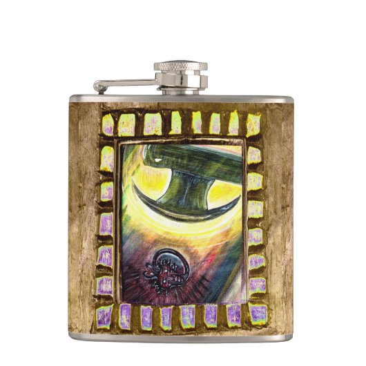 Eroberung des Bösen Flachmann (Vorderseite)