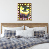 Eroberung des Bösen Leinwanddruck (Insitu (Schlafzimmer))