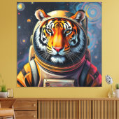EROBERUNG DES TIGERMONDS-3 LEINWANDDRUCK (Insitu (Wohnzimmer))