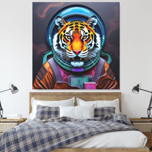 EROBERUNG DES TIGERMONDS-4 LEINWANDDRUCK (Insitu (Schlafzimmer))