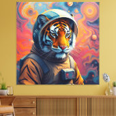 EROBERUNG DES TIGERMONDS-6 LEINWANDDRUCK (Insitu (Wohnzimmer))