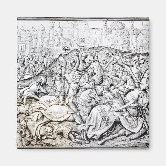 Eroberung Jerusalems durch Charlemagne Magnet (Vorne)