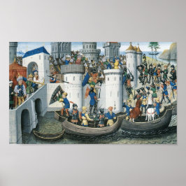 Eroberung Konstantinopels durch die Kreuzfahrer, 1 Poster