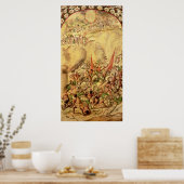 Eroberung Mexikos: Die Spanier ziehen sich zurück Poster (Küche)