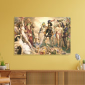 Eroberung Mexikos Leinwanddruck (Insitu (Wohnzimmer))