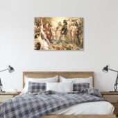Eroberung Mexikos Leinwanddruck (Insitu (Schlafzimmer))