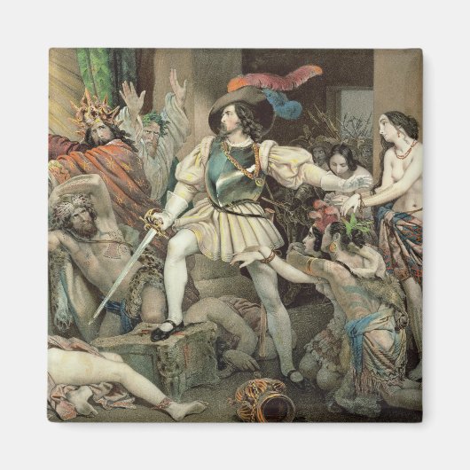 Eroberung Mexikos Magnet (Vorne)