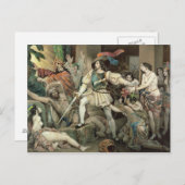 Eroberung Mexikos Postkarte (Vorne/Hinten)