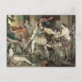 Eroberung Mexikos Postkarte (Vorderseite)