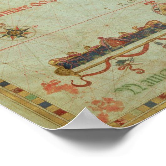 Eroberung Mexikos und Perus Poster (Ecke)