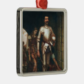 Eroberung (viktorianischer Ritter aus dem Mittelal Ornament Aus Metall (Rechts)