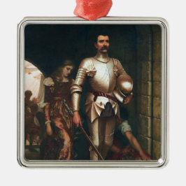 Eroberung (viktorianischer Ritter aus dem Mittelal Ornament Aus Metall