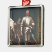 Eroberung (viktorianischer Ritter aus dem Mittelal Ornament Aus Metall (Links)